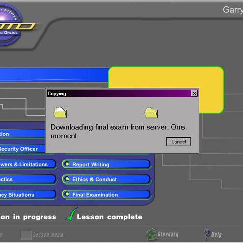 Security Training Officer Online